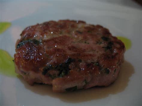 Hamburger di tonno fresco