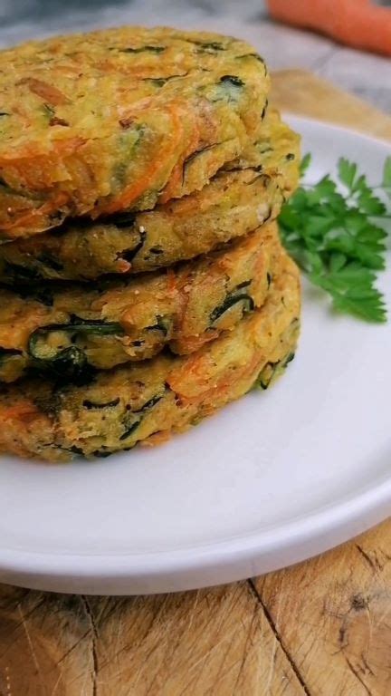 Hamburger di zucchine e carote