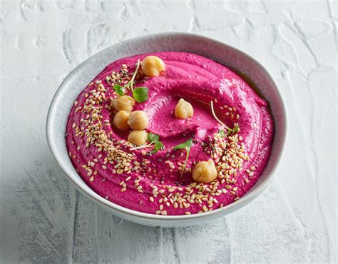 Hummus di barbabietola