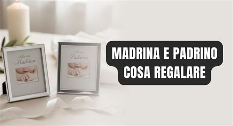 Idee regalo madrina