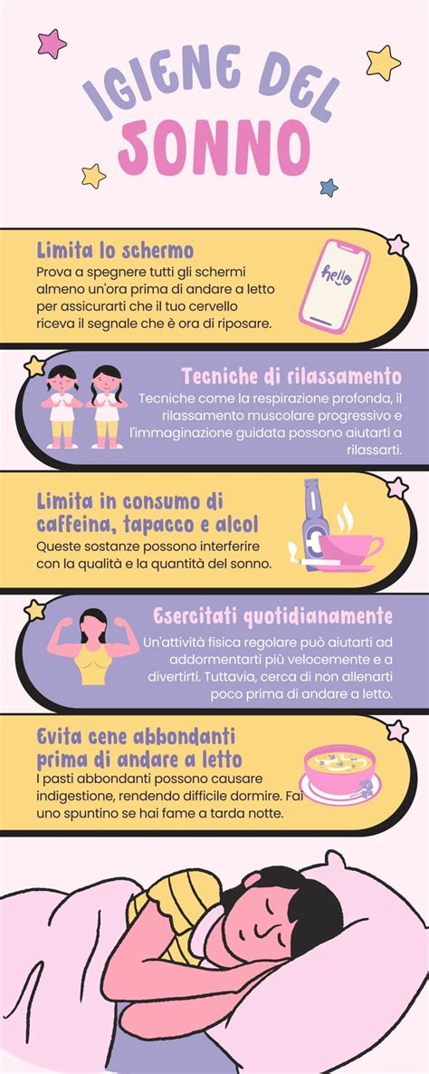 Igiene del sonno per bambini