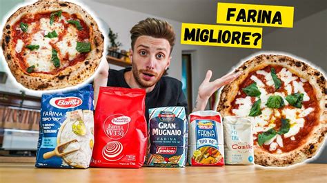 Impasto per pizza con farina di mais