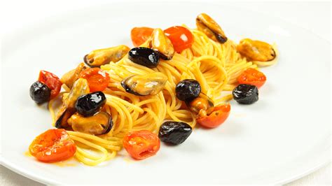 Impiattamento Spaghetti alle Cozze