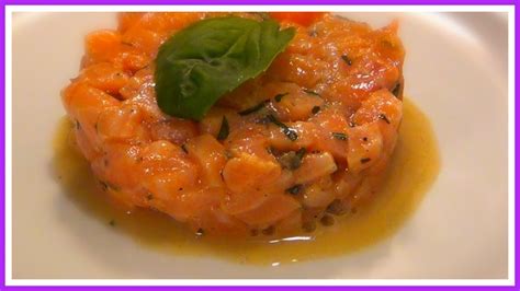 Impiattamento Tartare di Salmone