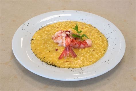 Impiattamento del risotto