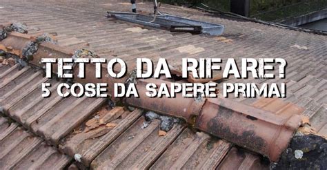 Incentivi per il rifacimento del tetto