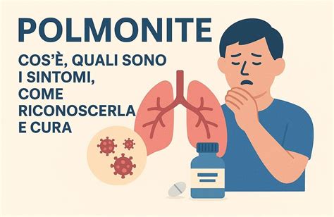 Infografica sulla polmonite