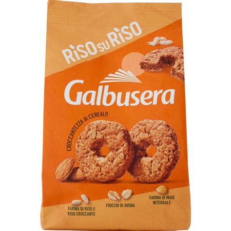 Ingredienti Galbusera Riso su Riso Biscotti