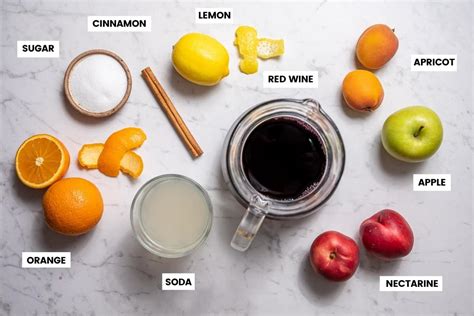 Ingredienti Sangria