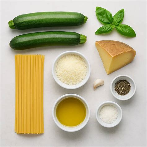 Ingredienti Spaghetti alla Nerano