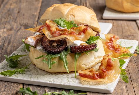 Ingredienti del Panino col Polpo