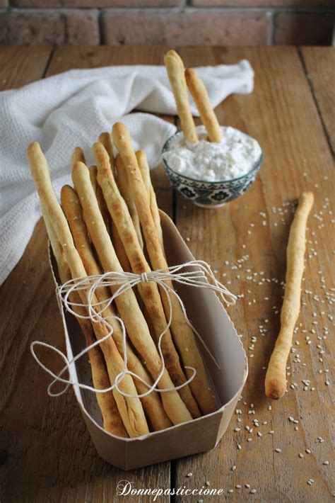 Ingredienti per Grissini al Sesamo Senza Lievito