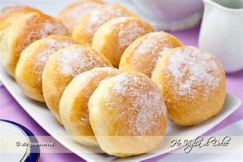 Ingredienti per bomboloni al forno