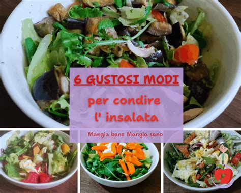 Ingredienti per condire l'insalata
