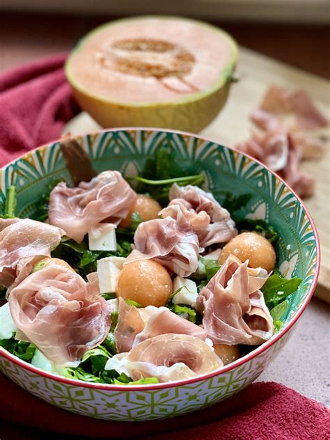 Insalata Melone, Rucola e Prosciutto