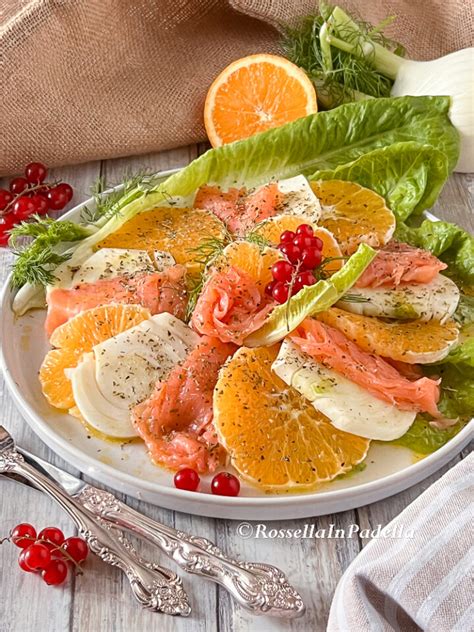 Insalata con Salmone e Arance