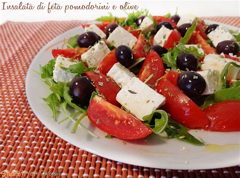 Insalata con feta e olive