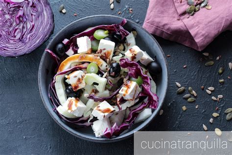 Insalata con salsa di soia