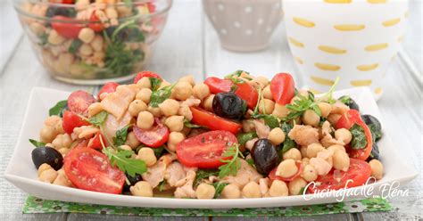 Insalata di Ceci e Salmone