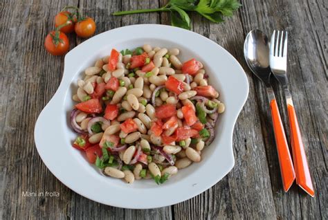 Insalata di Fagioli Cannellini e Pomodori