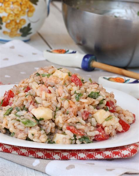 Insalata di Farro e Orzo Estiva