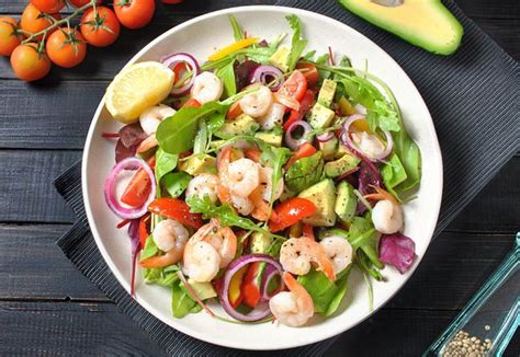 Insalata di Gamberetti e Avocado