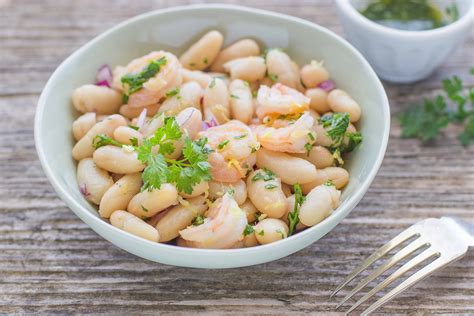 Insalata di Gamberetti e Fagioli al Lime