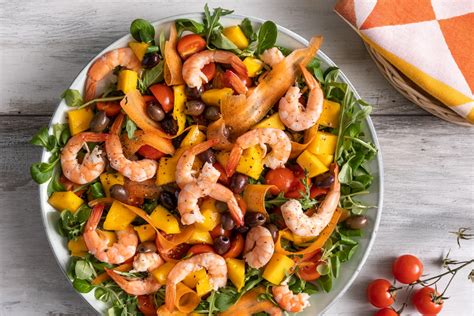 Insalata di Gamberi e Mango