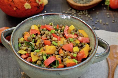 Insalata di Lenticchie con Verdure