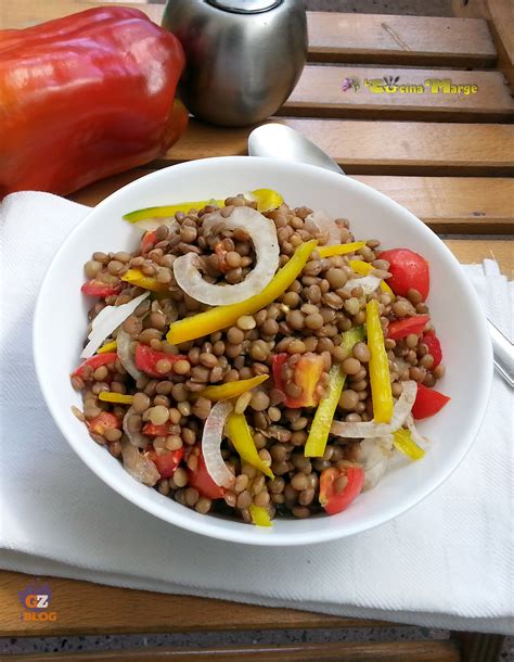 Insalata di Lenticchie e Verdure