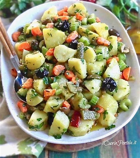 Insalata di Patate con Cipolla e Prezzemolo
