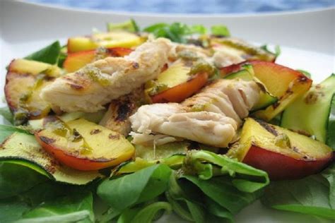 Insalata di Pollo alle Pesche
