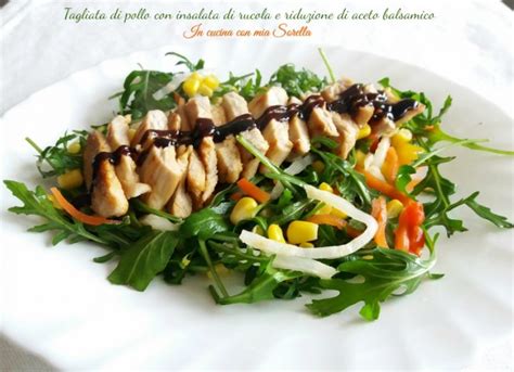 Insalata di Pollo con Aceto Balsamico
