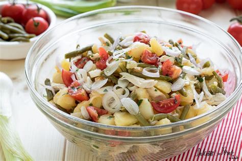 Insalata di Pollo con Peperoni e Patate