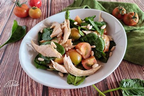 Insalata di Pollo e Spinaci
