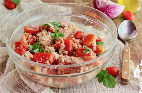 Insalata di Pomodori e Tonno