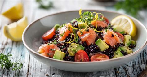 Insalata di Riso Nero e Avocado
