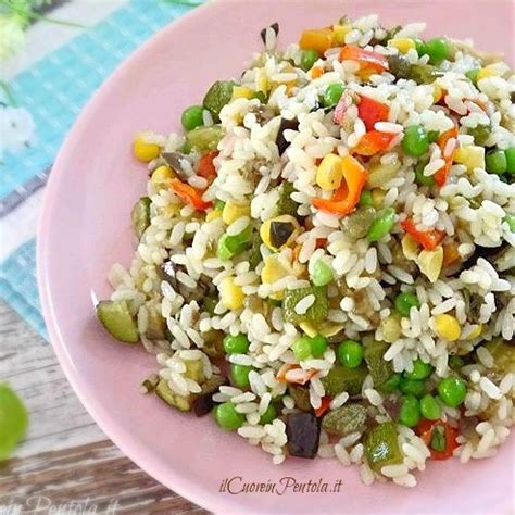 Insalata di Riso Vegetariana