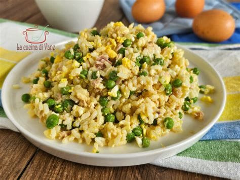 Insalata di Riso con Asparagi e Piselli