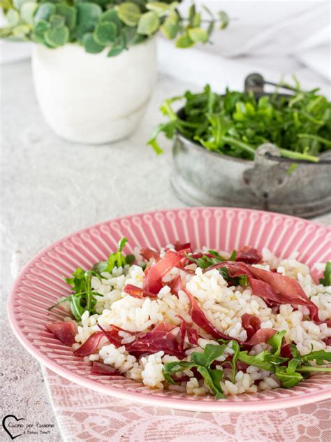 Insalata di Riso con Bresaola, Rucola e Grana