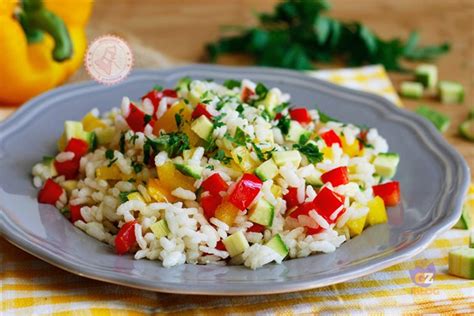 Insalata di Riso con Verdure