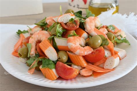 Insalata di Surimi e Gamberetti