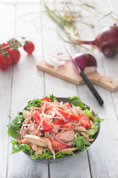 Insalata di Tonno Fresco e Cipolle