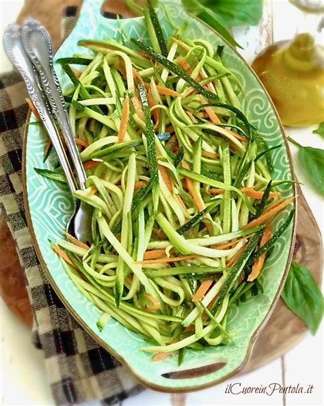 Insalata di Zucchine Cruda