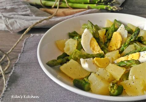 Insalata di asparagi e uova