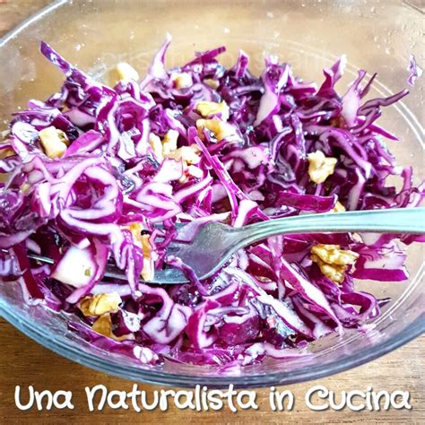 Insalata di cavolo cappuccio viola