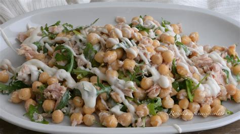 Insalata di ceci e yogurt greco