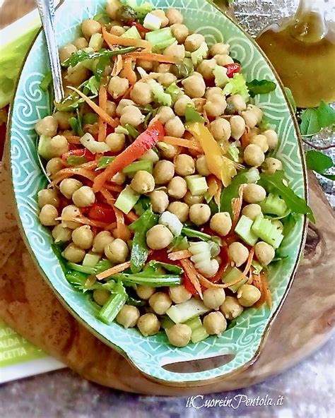 Insalata di ceci vegana