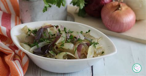 Insalata di cipolle al forno