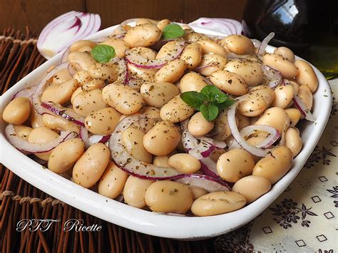 Insalata di fagioli e cipolle